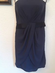 Vera Wang White Blue Dress size 12 classy attire